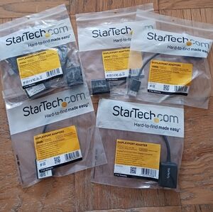 StarTech bundle of display port adapters